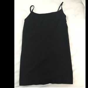 Black tank top